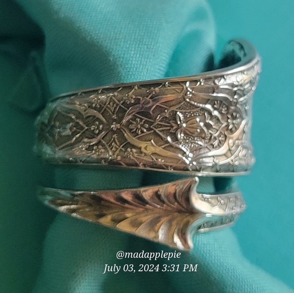 1872 Tiffany & Co. Persian Nut Pick Ring Sterling Silver Luxury Vintage #155 - Picture 4 of 15